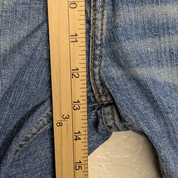 Levi Stratus Signature* Men's Washed Bootcut Blue Jeans~ Size W40 x L30 - Picture 11 of 15